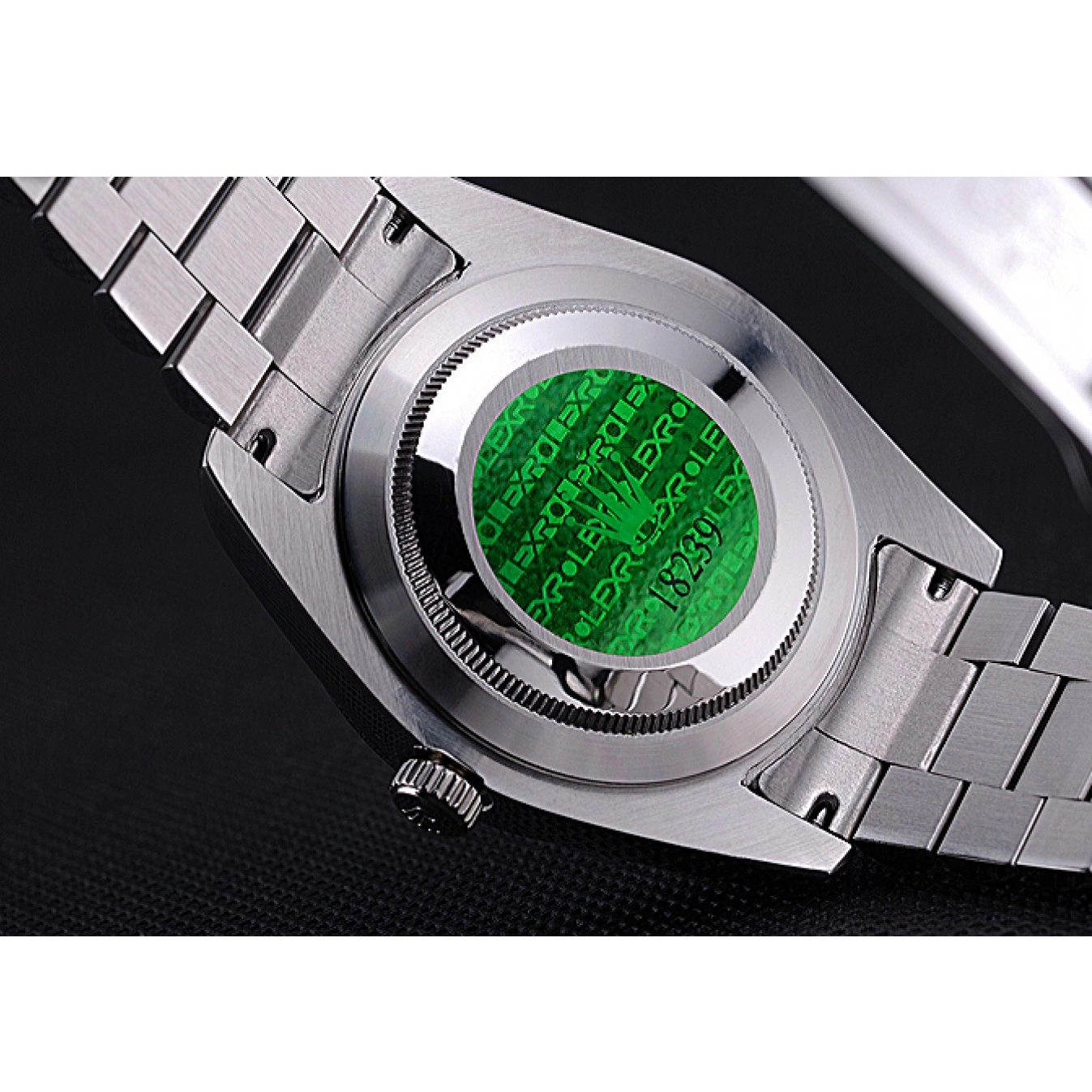AAA Replica Watches 622547 Rolex Dial Steel Bracelet White Stainless Day-Date 0615